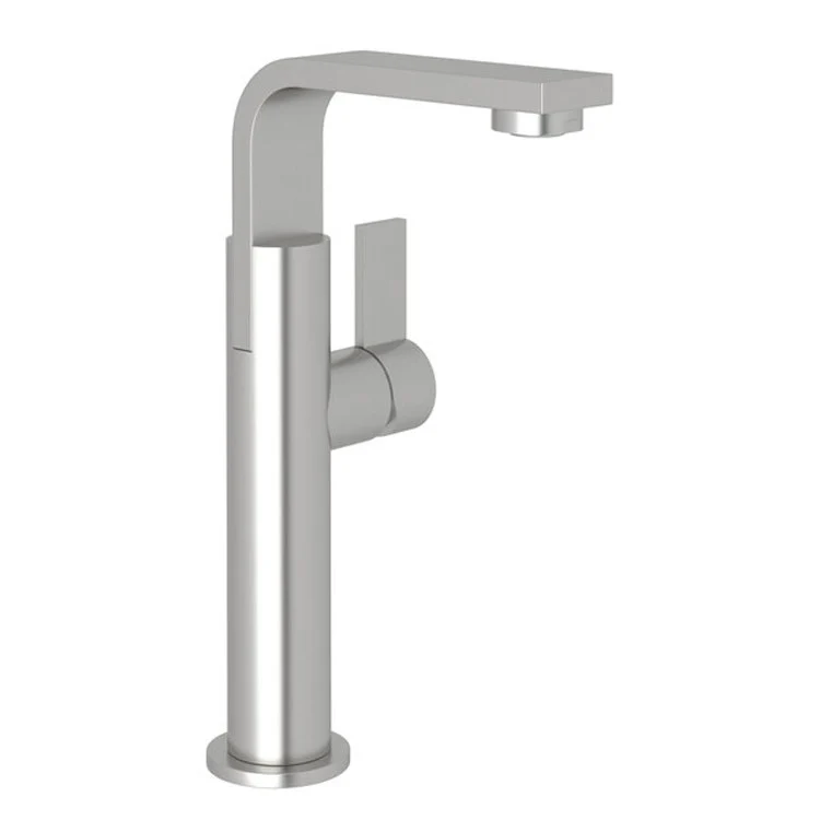 Lavatory Faucet Soriano Above Faucet 1 Lever Brushed Stainless Steel 1.2 Gallons per Minute - Frankwebs