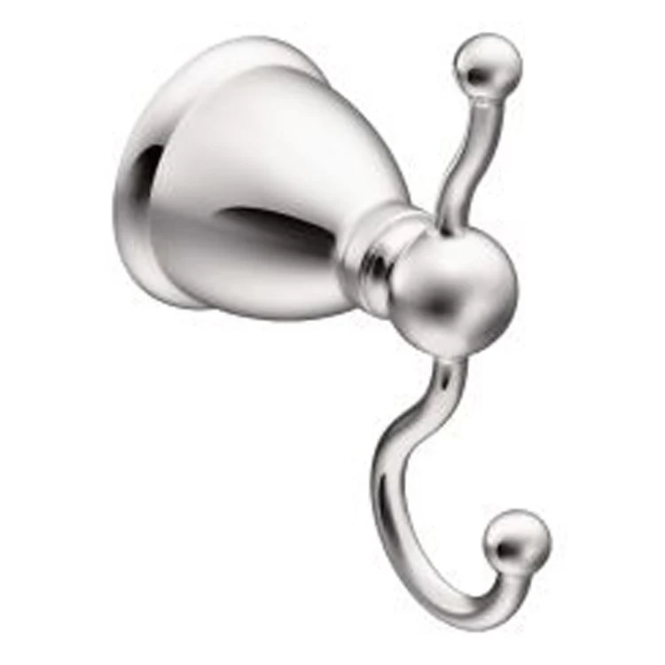 Robe Hook Caldwell Double Chrome 4-3/5 Inch 3-3/10 Inch Concealed Screw Zinc - Frankwebs