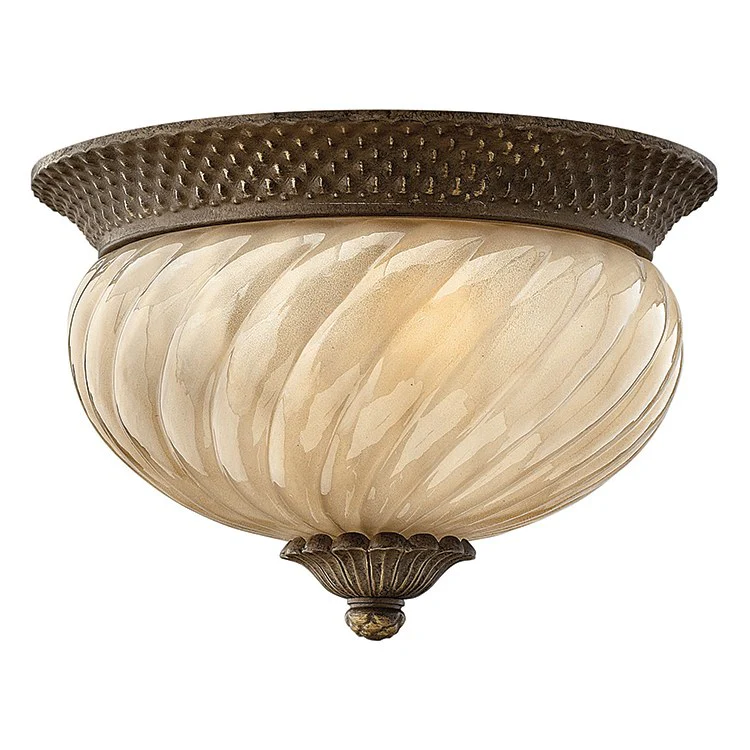Plantation Two-Light Flush Mount Ceiling Light - Frankwebs