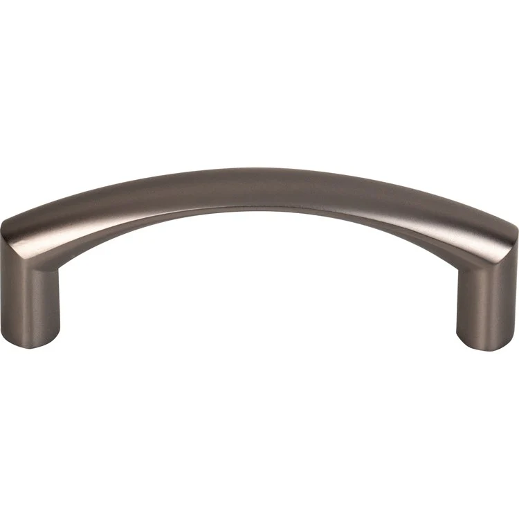 Pull Nouveau Griggs D Handle Flat Black Zinc Alloy 3 Inch 3-3/8x3/4x1-1/5 Inch - Frankwebs
