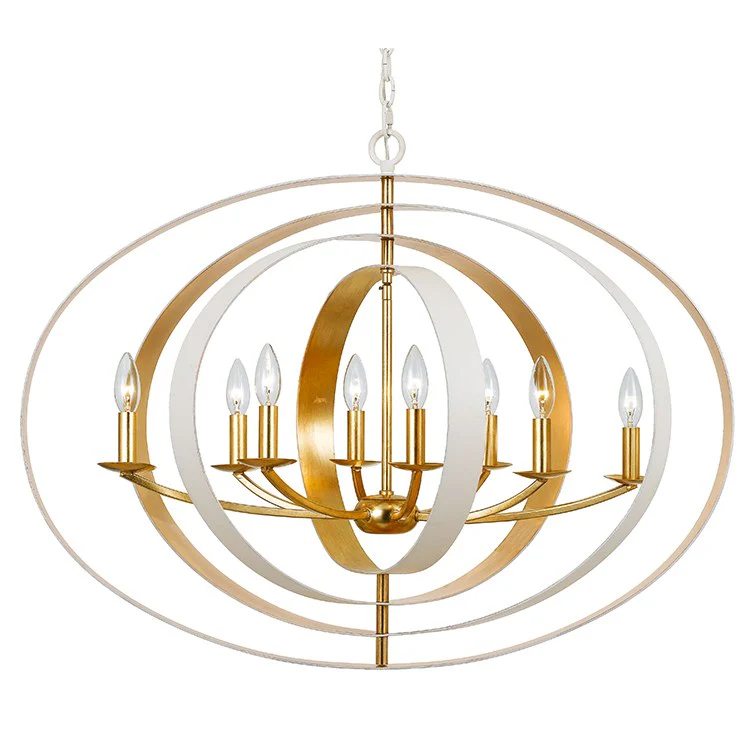 Luna Eight-Light Chandelier - Frankwebs