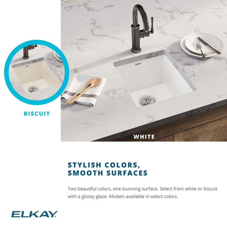 Bar Sink Fireclay 16 x 19 Inch Single Bowl Kitchen White Undermount Rectangle Drain Size 3-1/2 Inch - Frankwebs