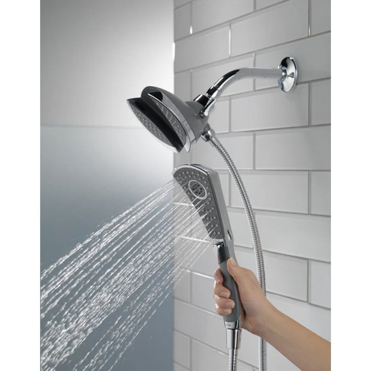 Classic In2ition Two In One Four-Function Integrated Shower Head/Handshower - Frankwebs