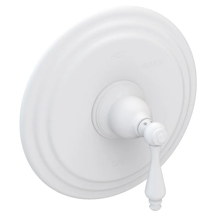 Pressure Balance Valve Trim Seaport Round 1 Lever Polished Brass Uncoated Living ADA Depth 4 Inch - Frankwebs