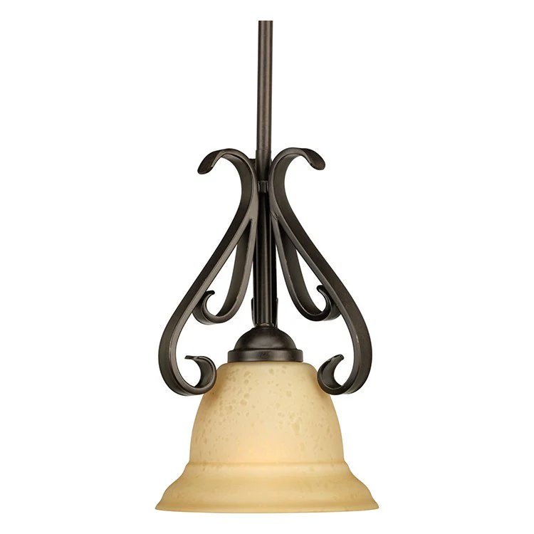 Torino Single-Light Mini Pendant with Downward-Facing Shade - Frankwebs