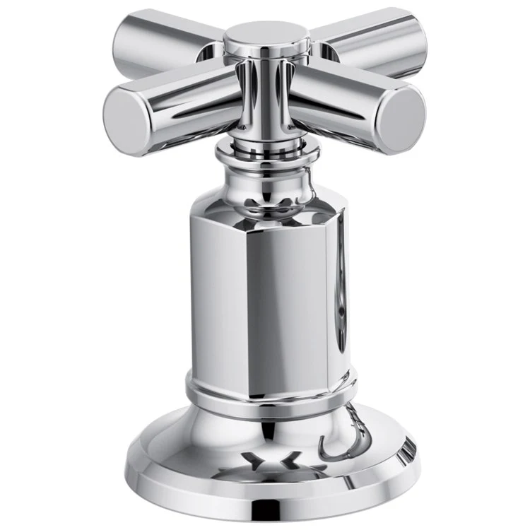 Handle Kit Invari Brass 2 Cross Brilliance Luxe Gold for Widespread Faucet 2-3/4 Inch - Frankwebs