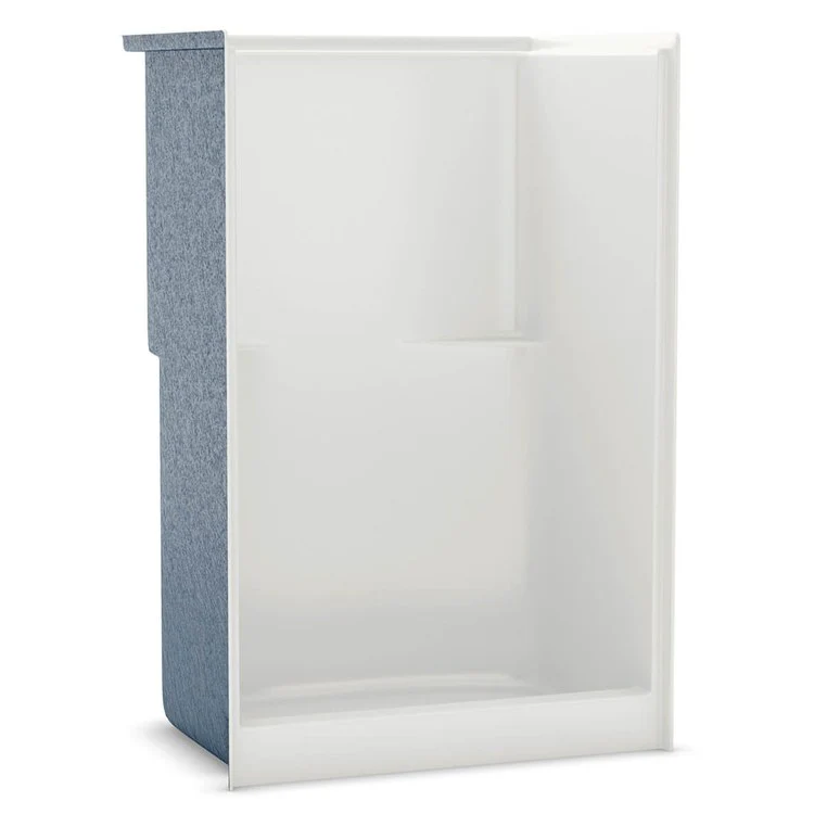 Shower Module 48 Inch AcrylX White 1 Pieces Alcove 3-3/8 Inch Center Opening - Frankwebs