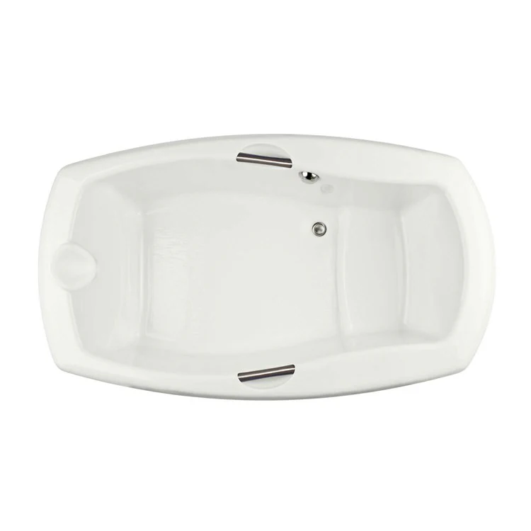 Tub Release 72 x 42 x 23-1/2 Inch Drop-in with Hydromax/Aerofeel Center White Acrylic - Frankwebs