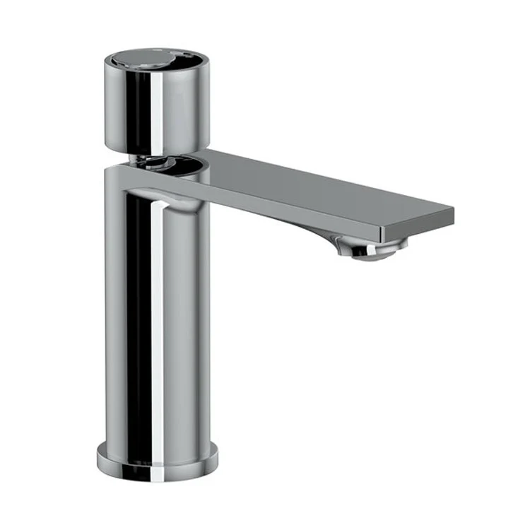 Lavatory Faucet Eclissi 1 Circular Polished Chrome/Matte Black 1.2 Gallons per Minute 4-21/64 Inch - Frankwebs