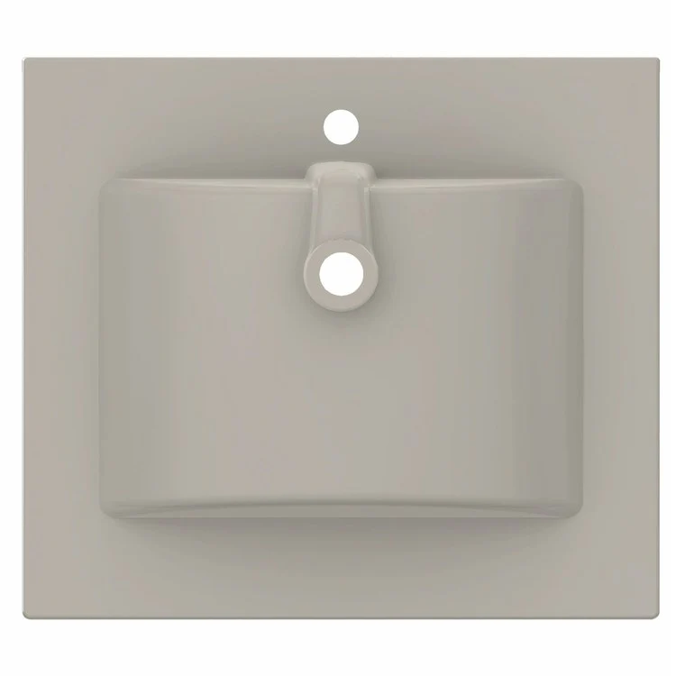 Vanity Top Ceramic Top 25 x 22 Inch White Ceramic 1 Hole 1-4/5 Centimeter - Frankwebs