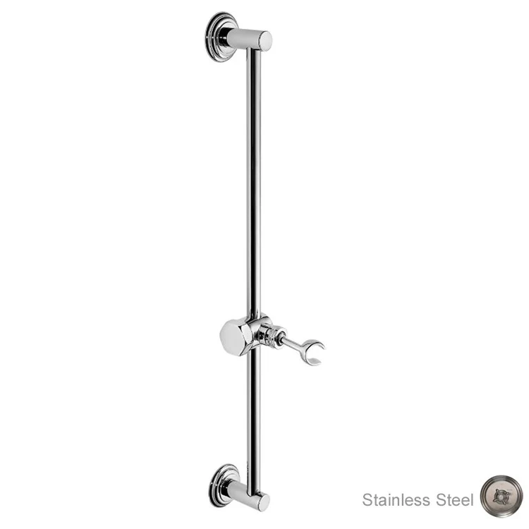 Slide Bar Tub and Shower Handshower 27 Inch Polished Gold PVD Brass Wall - Frankwebs