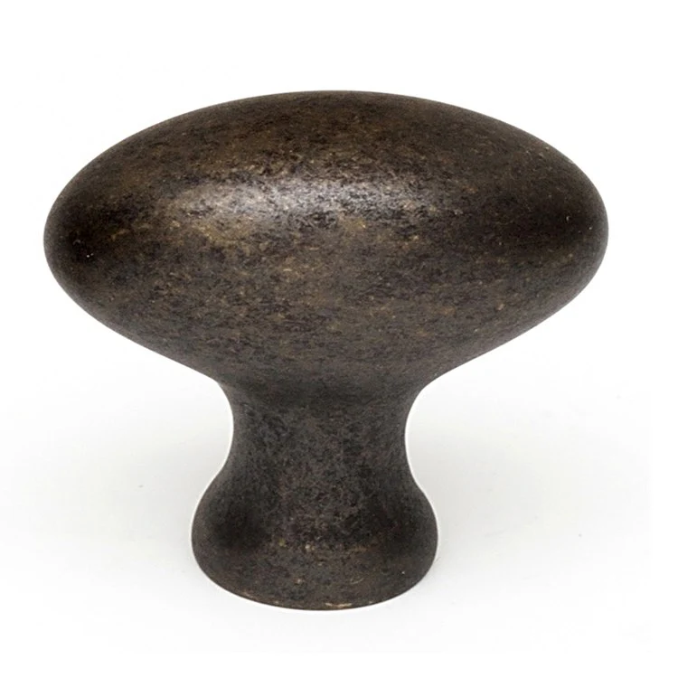 Knob II Collection Egg Polished Chrome Brass 1-3/8 Inch 1-1/4 Inch 9/16 Inch - Frankwebs