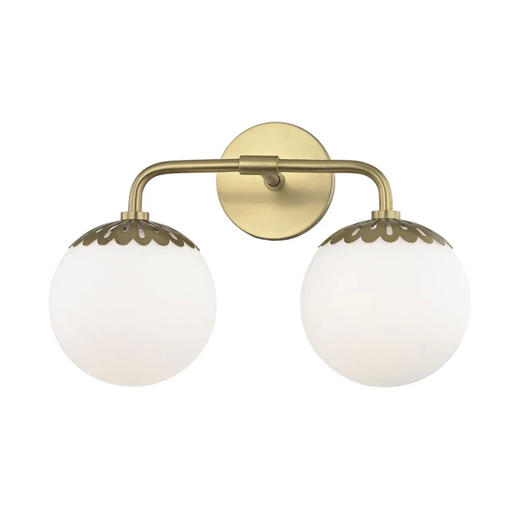 Paige Two-Light Bathroom Vanity Fixture - Frankwebs