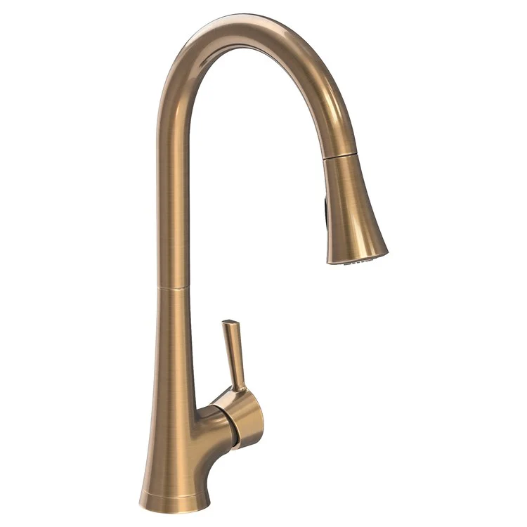 Kitchen Faucet Vespera 1 Lever ADA Matte White Pull Down Spout Height 10 Inch 1.8 Gallons per Minute - Frankwebs