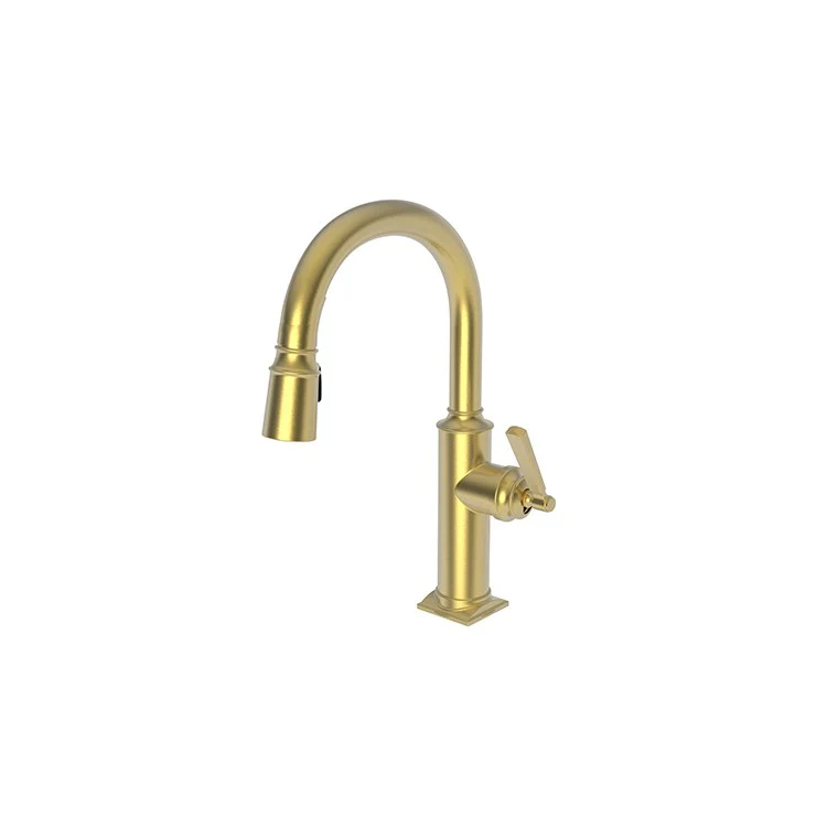 Bar Faucet Adams 1 Lever ADA Venetian Bronze Pull Down Swivel Brass Spout Height 8-2/7 Inch 1.8 Gallons per Minute - Frankwebs