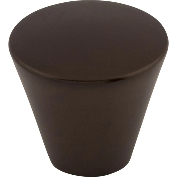 Knob Nouveau Cone Round Tuscan Bronze Zinc Alloy 1 x 1 x 1 Inch 1 Inch - Frankwebs