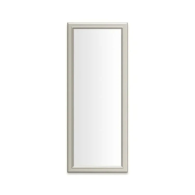 Medicine Cabinet Main Line 16 x 40 Inch 1 Doors Framed Mirror Brushed Black Flat Top Bryn Mawr Frame Slow Close Hinges 4 Inch - Frankwebs
