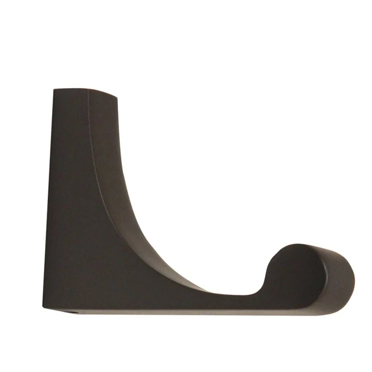 Robe Hook Luna Satin Nickel 2 Inch 2-3/4 Inch Wall Mount Brass - Frankwebs