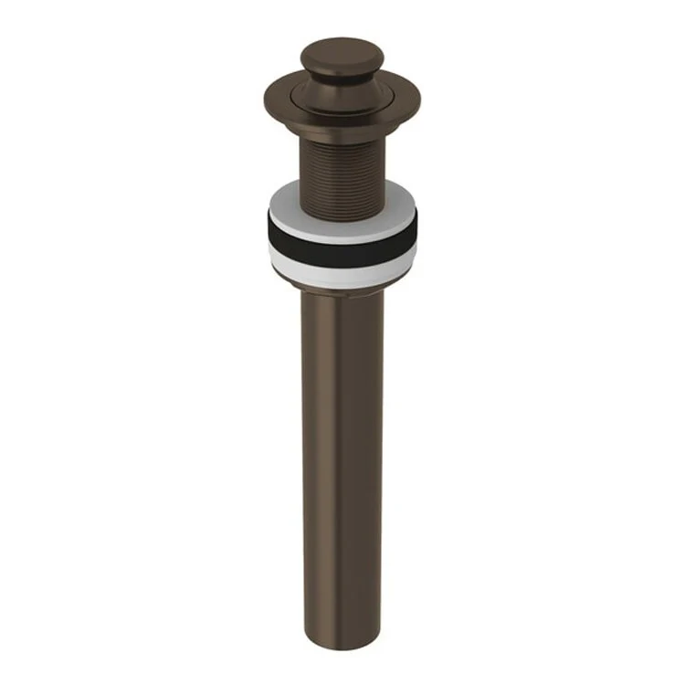 Lift and Turn Drain Non-Slotted 2-1/4 x 2-1/4 x 10 Inch Polished Chrome Brass for Lavatory Drains - Frankwebs