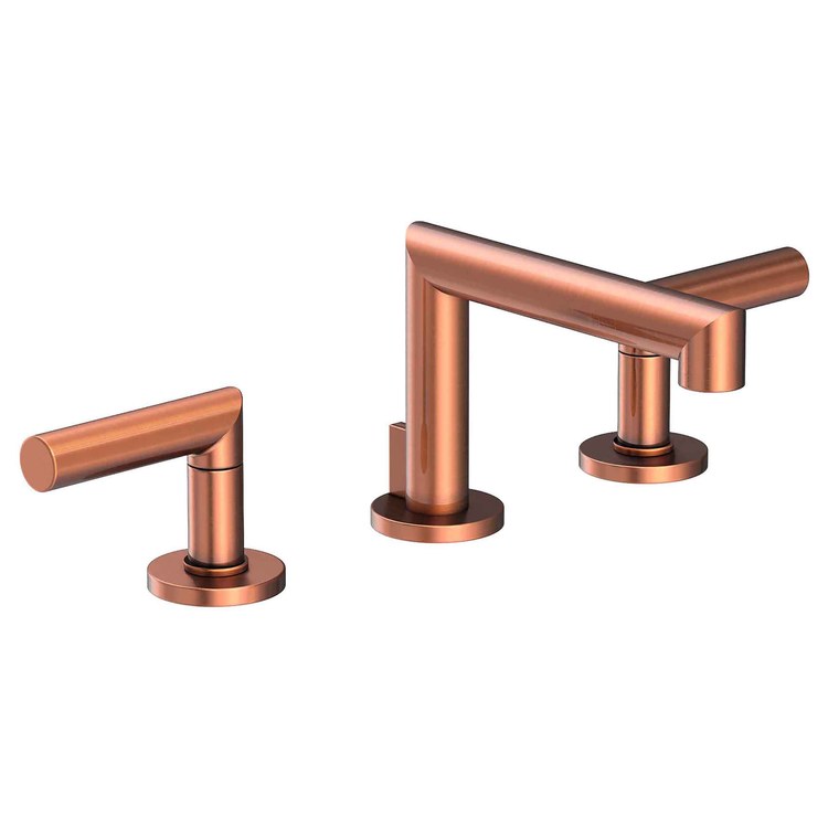 Lavatory Faucet Kirsi Widespread 8 to 20 Inch Spread 2 Lever ADA Oil Rubbed Bronze 1.2 Gallons per Minute Brass Spout Height 3-1/8 Inch - Frankwebs