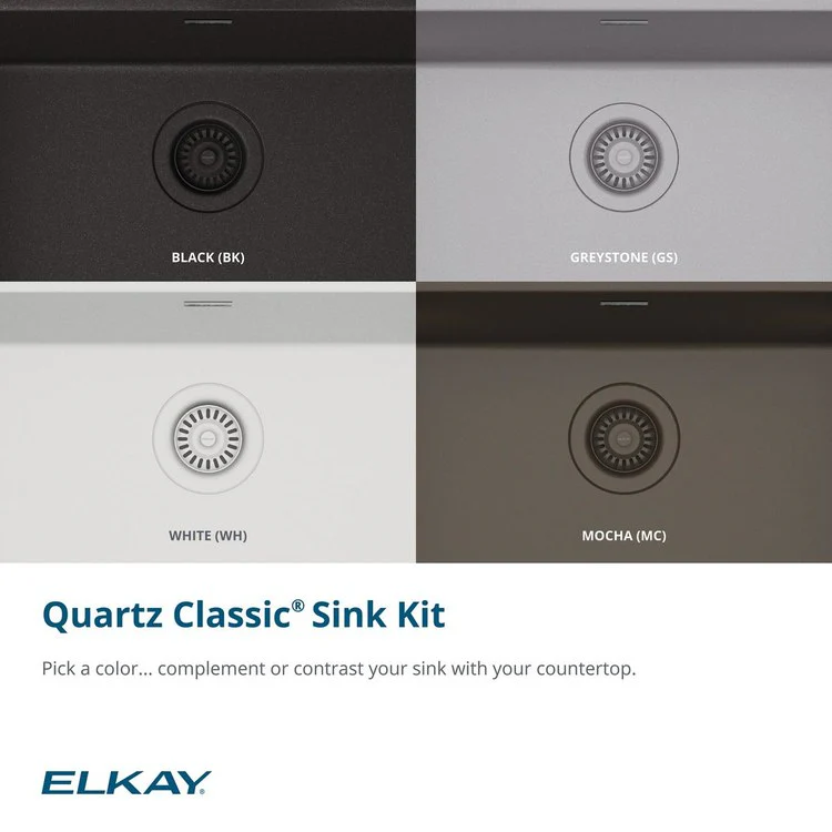 Kitchen Sink Quartz Classic 33 x 18.5 Inch Single Bowl Kit with Faucet White Undermount - Frankwebs
