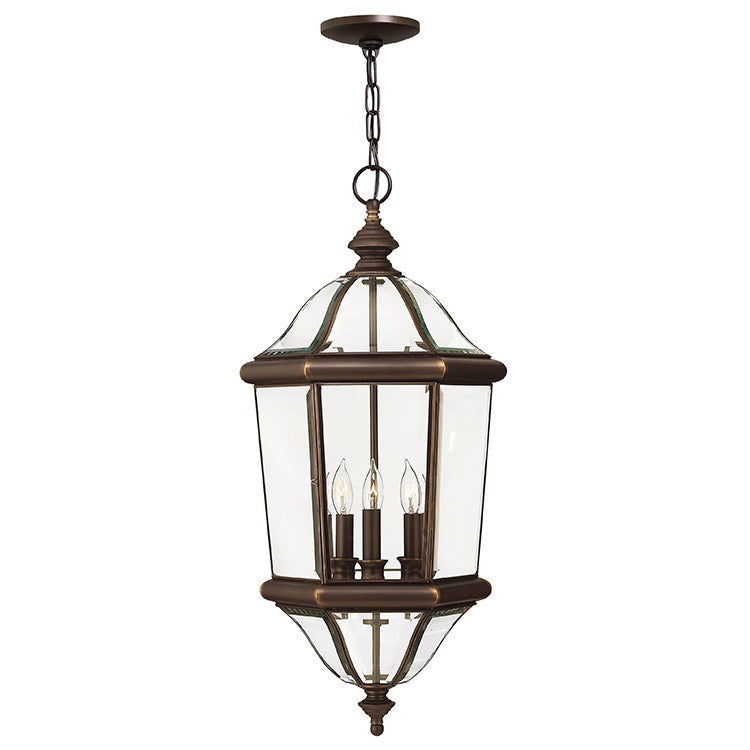 Augusta Three-Light Hanging Lantern - Frankwebs