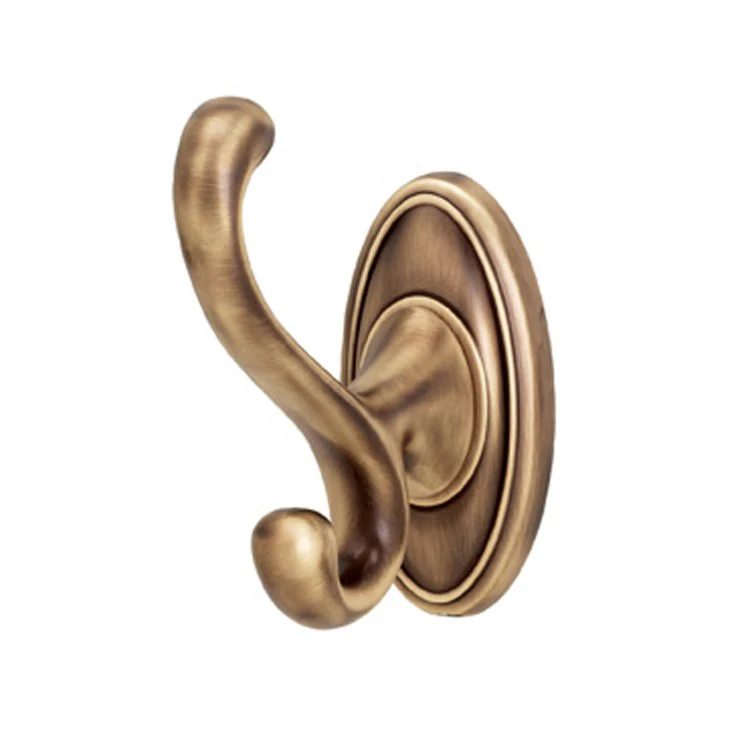 Robe Hook Classic Traditional Bath Universal Barcelona 4-1/16 Inch 3-3/4 Inch Wall Mount Brass - Frankwebs
