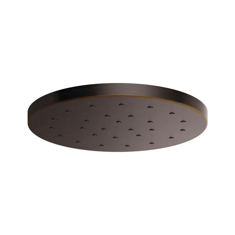 Showerhead Universal Showering 1 Function Rain Can Brilliance Luxe Gold 14 Inch 1.75 Gallons per Minute Linear Round H2OKinetic Drenching Spray - Frankwebs