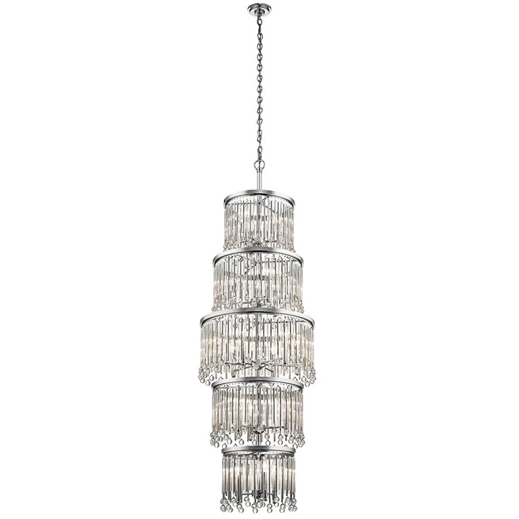 Piper Eighteen-Light Five-Tier Chandelier - Frankwebs