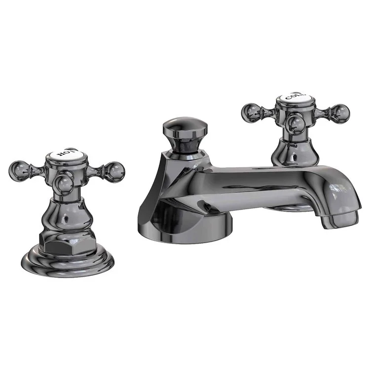 Lavatory Faucet Astor Widespread 8 to 20 Inch Spread 2 Cross ADA Antique Copper 1.2 Gallons per Minute Brass Spout Height 1-7/16 Inch - Frankwebs
