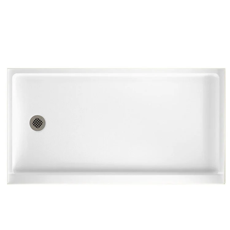 Shower Base Veritek Rectangular White 32 x 60 Inch Veritek Left - Frankwebs