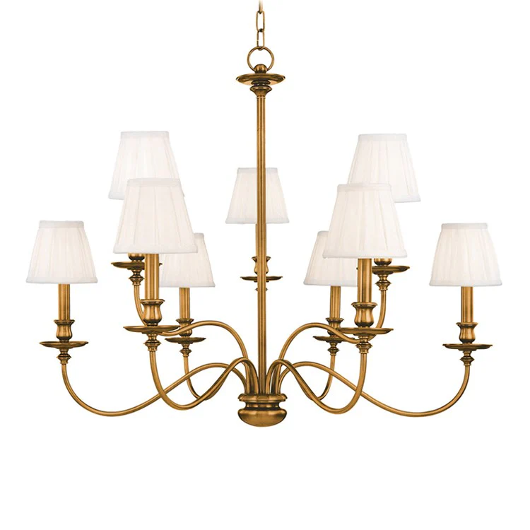 Menlo Park Nine-Light Chandelier - Frankwebs