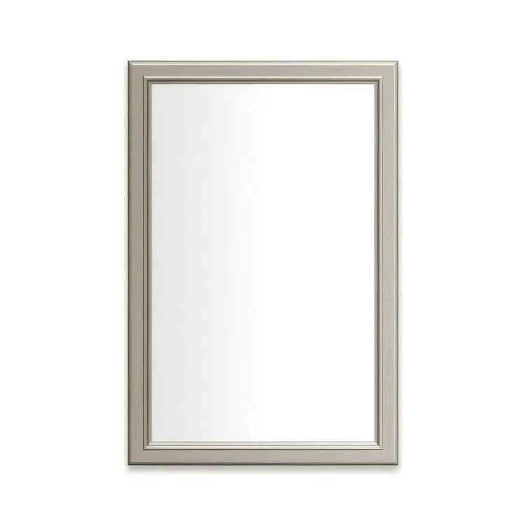 Medicine Cabinet Main Line 20 x 30 Inch 1 Doors Framed Mirror Vintage Brass Flat Top Bryn Mawr Frame Slow Close Hinges Sliding Magnification Mirror Magnetic Strip Interior Lighting USB Charging ports Electrical Outlets Phone Holder 4 Inch - Frankwebs