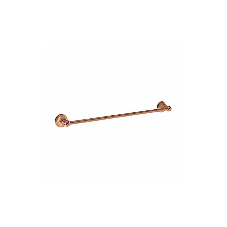 Towel Bar Metropole 24 Inch Antique Copper Brass 3-1/9 Inch - Frankwebs