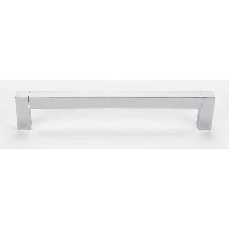 Pull Block Satin Nickel Brass 8 Inch 8-5/8 Inch 1-1/2 Inch - Frankwebs