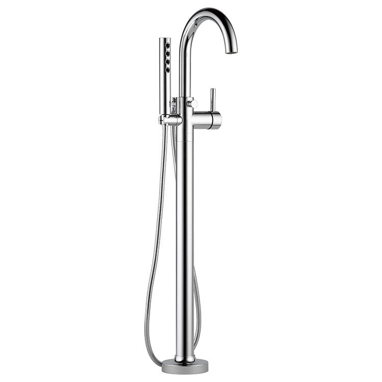 Odin Single Handle Freestanding Tub Filler with Handshower - Frankwebs