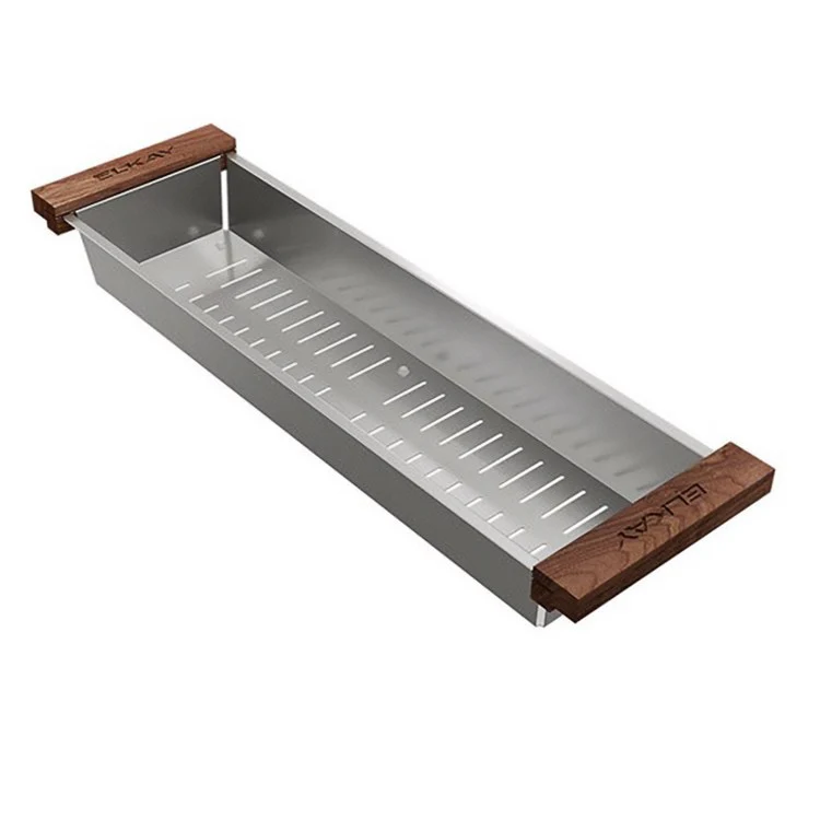 Colander Dart Canyon 23 x 7 Inch Stainless Steel Walnut for Sink 23 Inch - Frankwebs