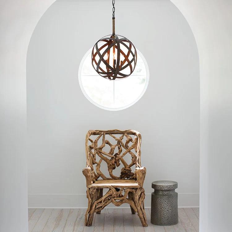 Carson Three-Light Globe Pendant - Frankwebs