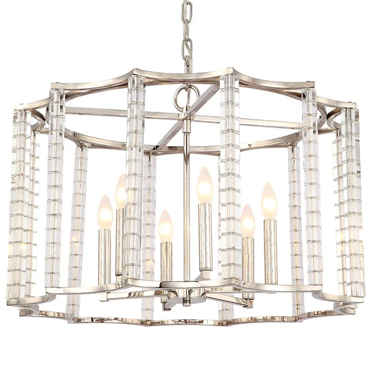 Carson Six-Light Chandelier - Frankwebs