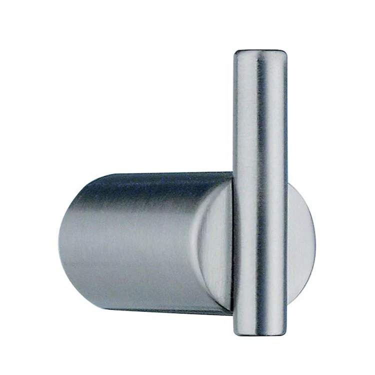Hook Single Brushed Nickel 1-3/8 Inch 1-1/4 Inch Wall Mount Stainless Steel - Frankwebs