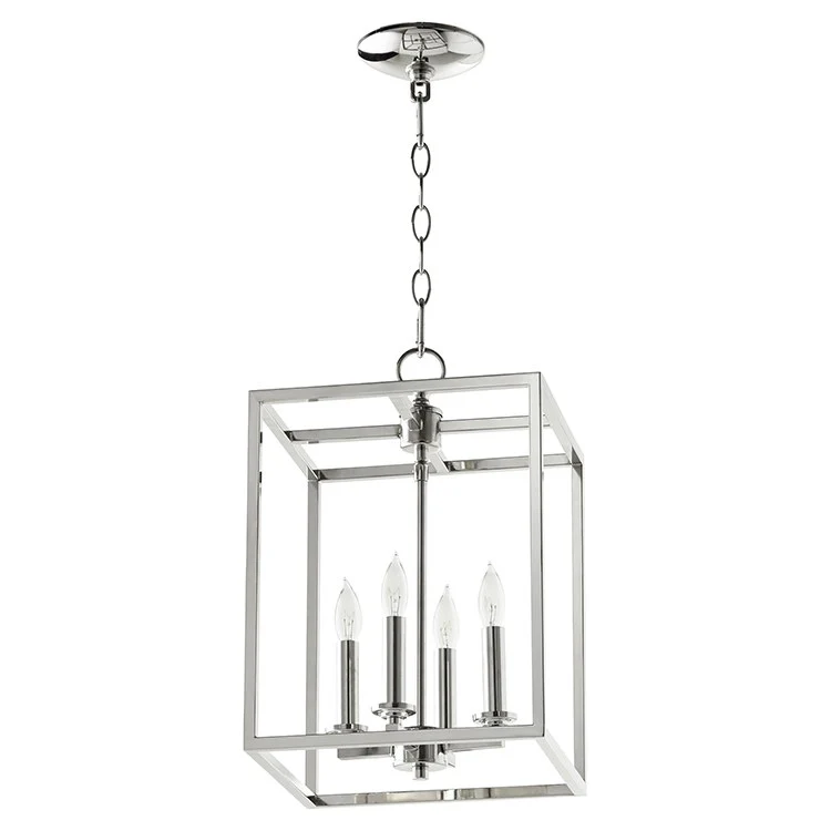 Cuboid Four-Light Foyer Chandelier - Frankwebs