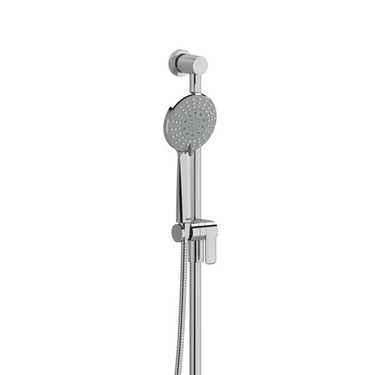 Handshower Set Round Black 3 Function 2.0 Gallons per Minute 31 Inch Slide Bar - Frankwebs