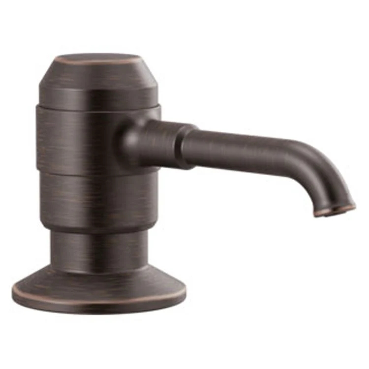 Soap Dispenser Broderick Venetian Bronze Deck Mount Pump 13 Ounce 3-3/4 Inch - Frankwebs