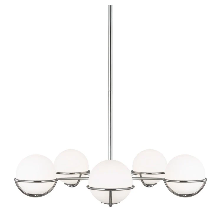 Apollo Five-Light Chandelier by Ellen - Frankwebs