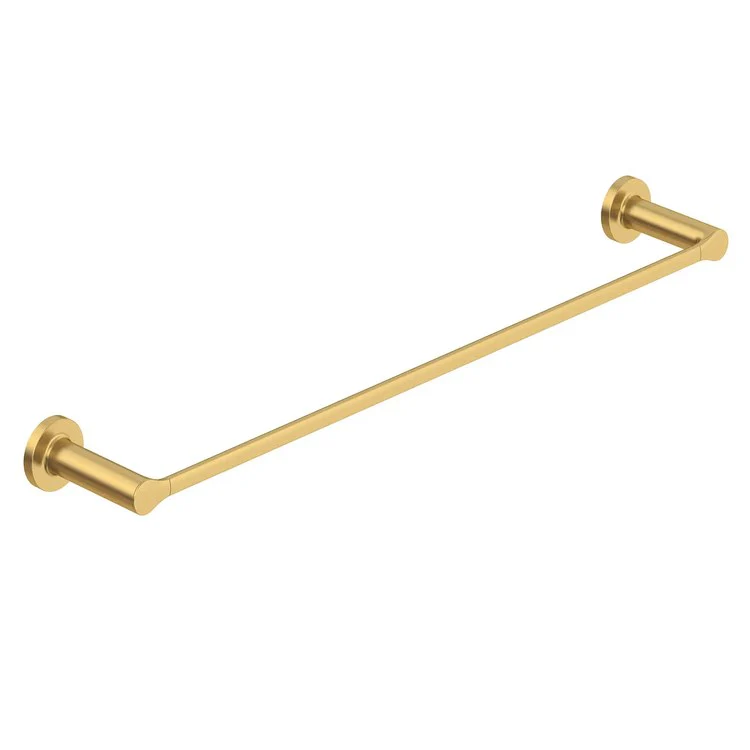 Towel Bar Studio S 24 Inch Single Brushed Cool Sunrise Metal/Brass - Frankwebs