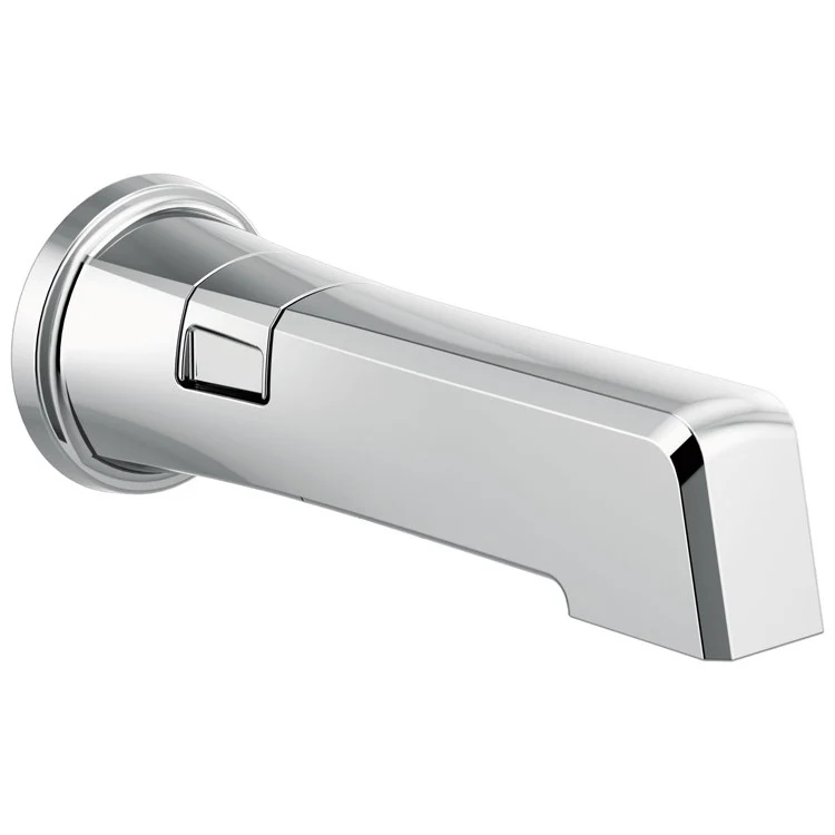 Tub Spout Levoir Diverter Integrated Pull Up Brilliance Polished Nickel Brass Wall Mount 9-3/4 Inch - Frankwebs