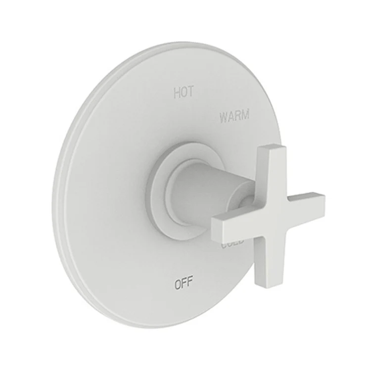 Pressure Balance Valve Trim Dorrance Round 1 Cross Polished Brass Uncoated Living ADA Depth 3-1/6 Inch - Frankwebs