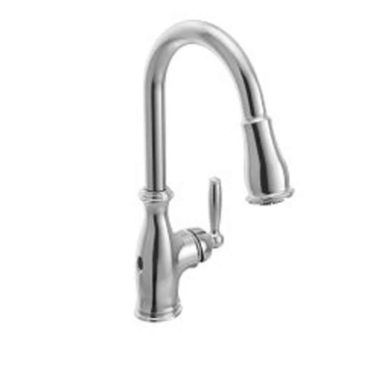 Kitchen Faucet Brantford MotionSense Wave 1 Lever ADA Spot Resist Stainless Pull Down - Frankwebs