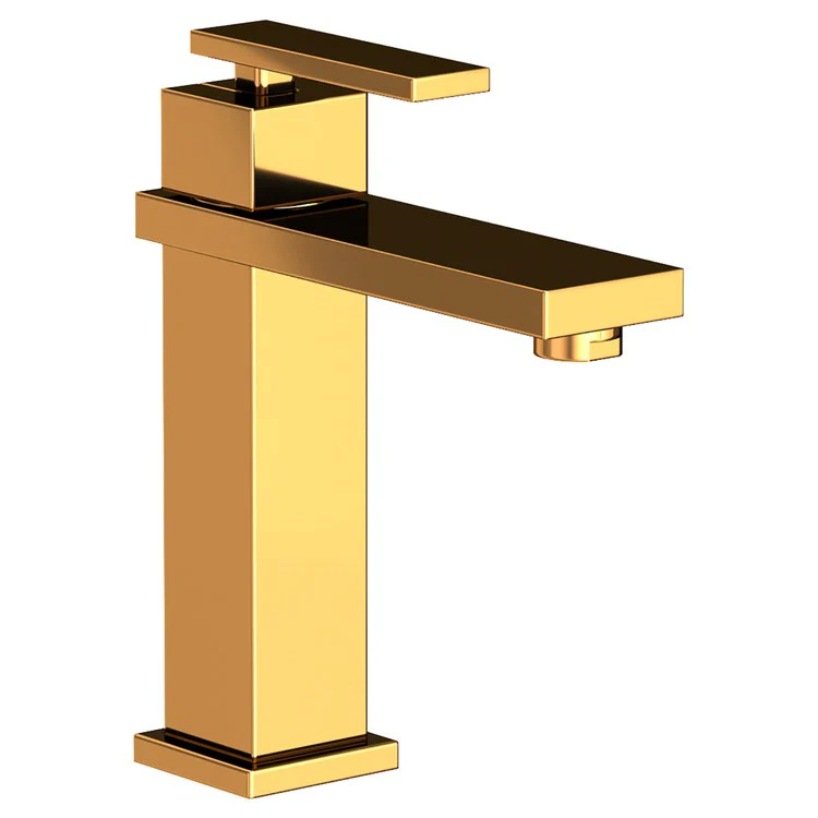 Lavatory Faucet Skylar 1 Lever ADA Satin Brass PVD 1.2 Gallons per Minute Brass Spout Height 5-1/7 Inch - Frankwebs