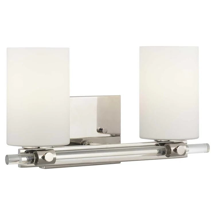 Lisbon Two-Light Bathroom Vanity Fixture - Frankwebs